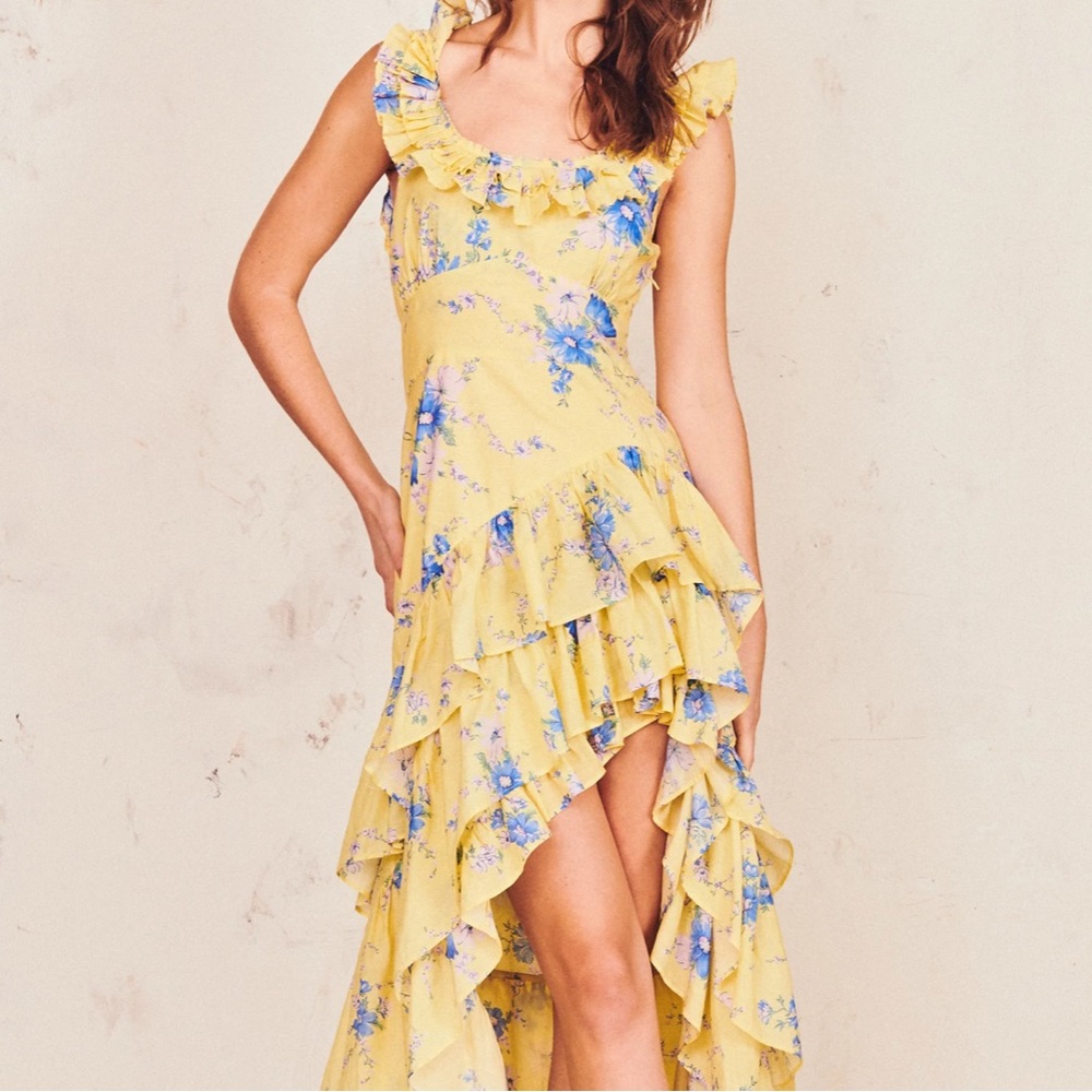 LSF floral dress
